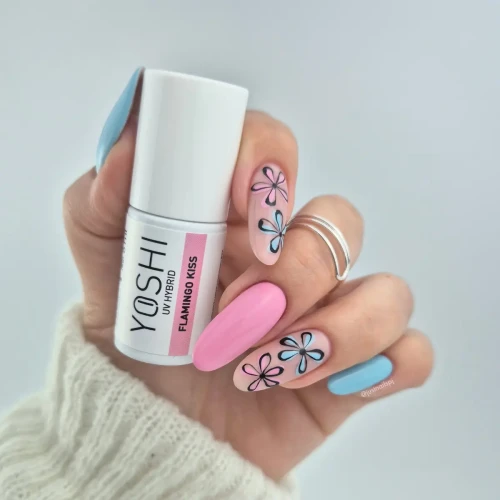 YOSHI Lakier Hybrydowy UV LED Flamingo Kiss 6 ml – 827