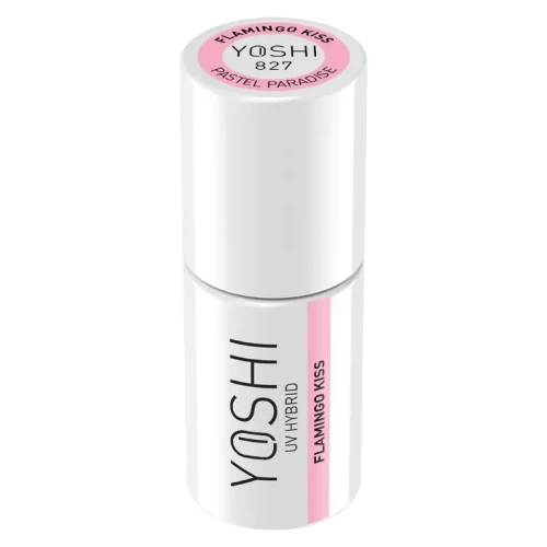 YOSHI Lakier Hybrydowy UV LED Flamingo Kiss 6 ml – 827