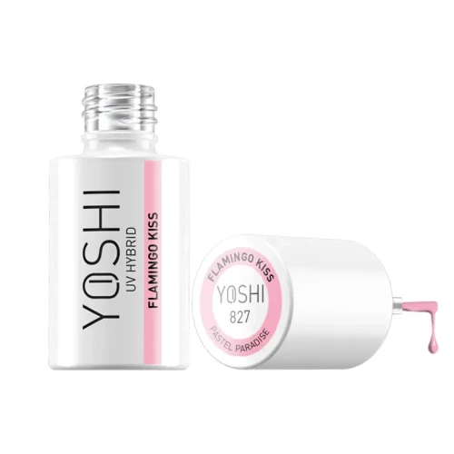 YOSHI Lakier Hybrydowy UV LED Flamingo Kiss 6 ml – 827