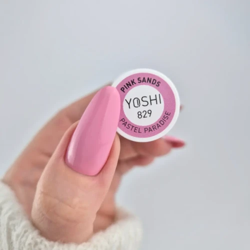 YOSHI Lakier Hybrydowy UV LED Pink Sands 6 ml – 829