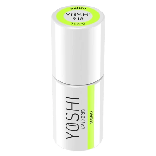 YOSHI Lakier Hybrydowy UV LED Raimu 6 ml – 918