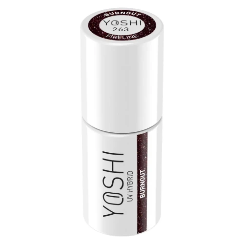 YOSHI Lakier Hybrydowy UV LED Burnout 6 ml – 263