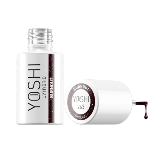 YOSHI Lakier Hybrydowy UV LED Burnout 6 ml – 263