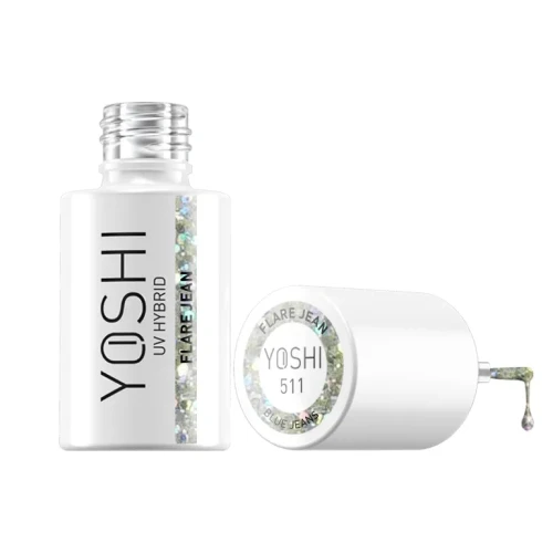 YOSHI Lakier Hybrydowy UV Hybrid Flare Jean 6 ml – 511