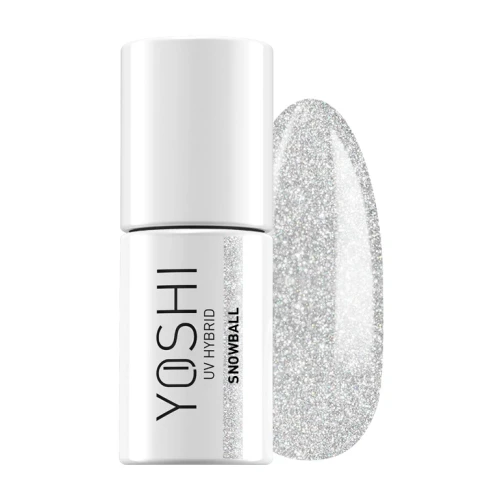 YOSHI Lakier Hybrydowy UV LED Snowball 6 ml – 621