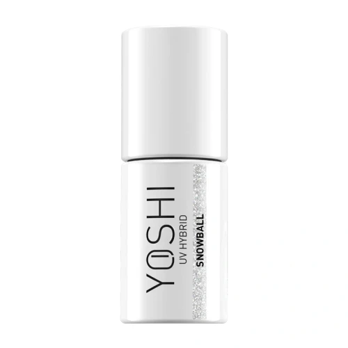 YOSHI Lakier Hybrydowy UV LED Snowball 6 ml – 621