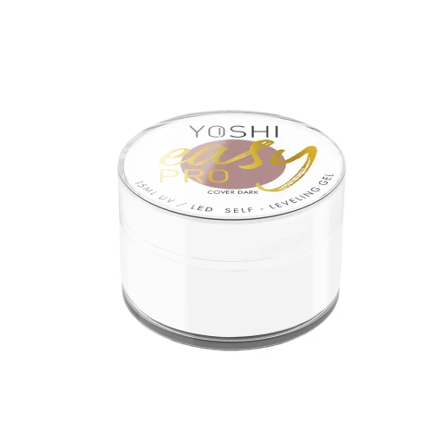 YOSHI Żel Easy PRO Gel UV LED COVER DARK <b>15 ml</b>