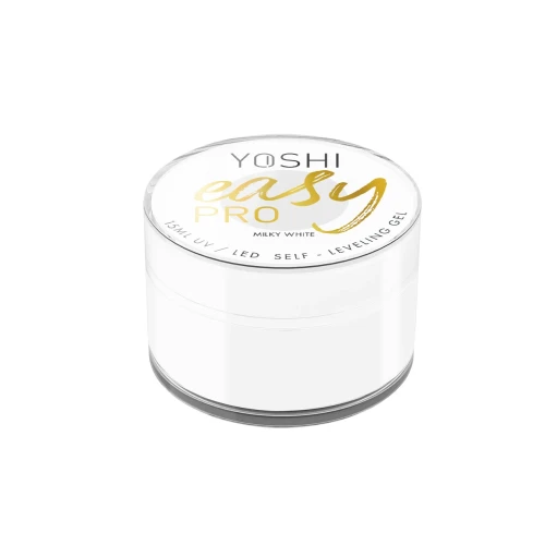 YOSHI Żel Easy PRO Gel UV LED MILKY WHITE <b>15 ml</b>