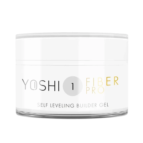 YOSHI Żel Samopoziomujący Fiber PRO Gel UV LED No1<b> 50ml</b>