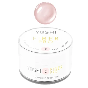 YOSHI Żel Samopoziomujący Fiber PRO Gel UV LED No 2 50ml