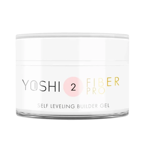 YOSHI Żel Samopoziomujący Fiber PRO Gel UV LED No2<b> 50ml</b>