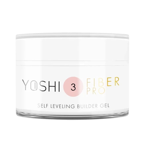 YOSHI Żel Samopoziomujący Fiber PRO Gel UV LED No3<b> 50ml</b>