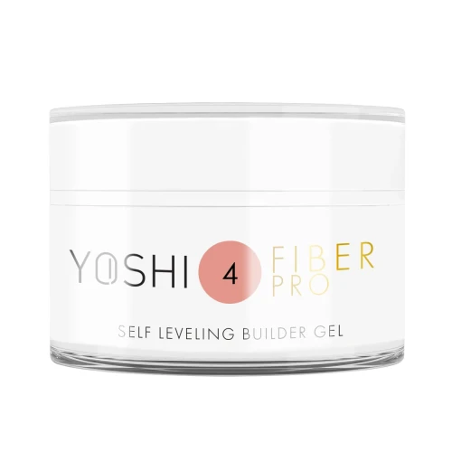 YOSHI Żel Samopoziomujący Fiber PRO Gel UV LED No4<b> 50ml</b>