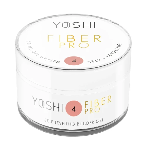 YOSHI Żel Samopoziomujący Fiber PRO Gel UV LED No4<b> 50ml</b>
