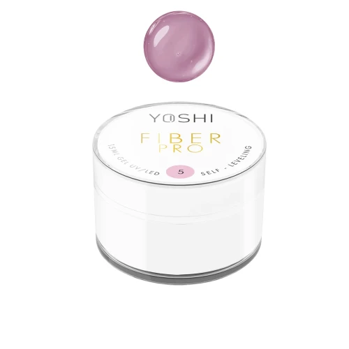 YOSHI Żel Samopoziomujący Fiber PRO Gel UV LED No5<b> 15ml</b>