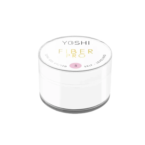 YOSHI Żel Samopoziomujący Fiber PRO Gel UV LED No5<b> 15ml</b>