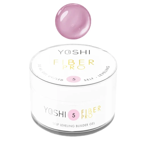 YOSHI Żel Samopoziomujący Fiber PRO Gel UV LED No5<b> 50ml</b>