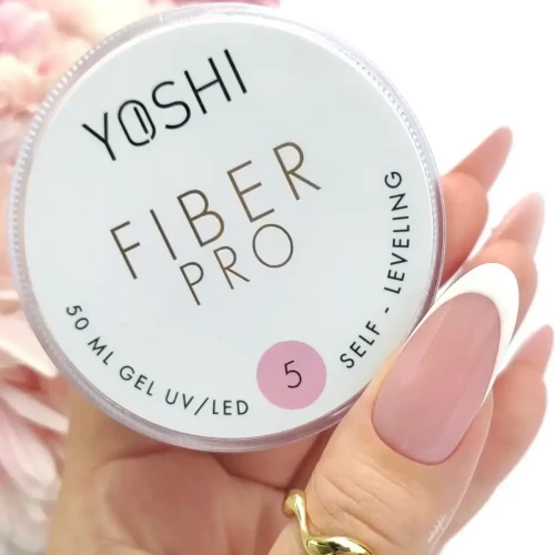 YOSHI Żel Samopoziomujący Fiber PRO Gel UV LED No5<b> 50ml</b>