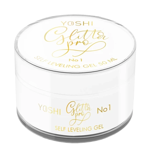 YOSHI Glitter PRO Gel UV LED No 1 <b>50ml</b>
