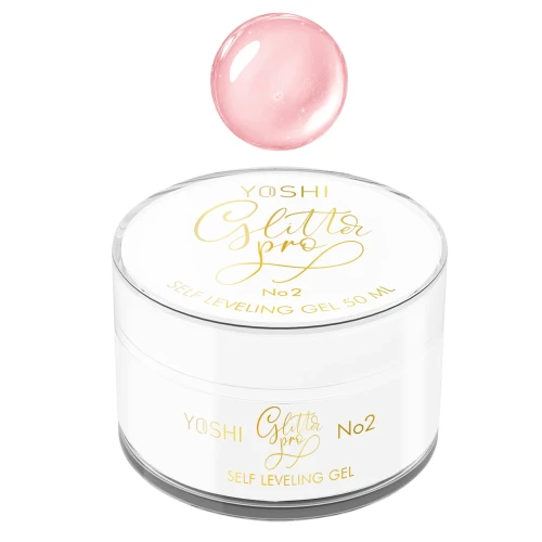 YOSHI Glitter PRO Gel UV LED No 2 <b>50ml</b>