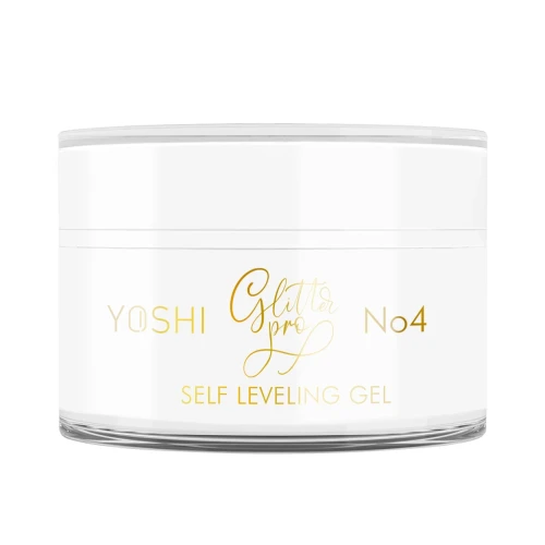 YOSHI Glitter PRO Gel UV LED No 4 <b>50ml</b>