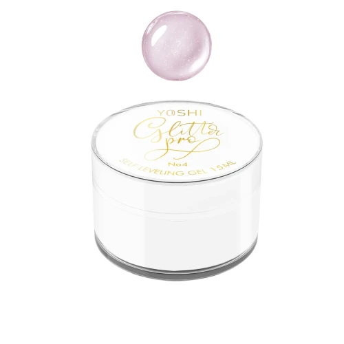 YOSHI Glitter PRO Gel UV LED No 4 <b>15ml</b>