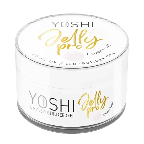 YOSHI Żel Budujący Jelly PRO Gel UV LED Cover Ivory <b>50 ml</b>