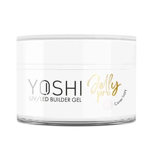 YOSHI Żel Budujący Jelly PRO Gel UV LED Cover Ivory <b>50 ml</b>