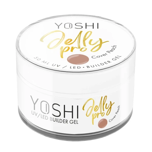 YOSHI Żel Budujący Jelly PRO Gel UV LED Cover Peach <b>50 ml</b>
