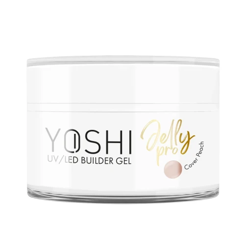 YOSHI Żel Budujący Jelly PRO Gel UV LED Cover Peach <b>50 ml</b>