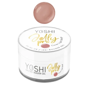 YOSHI Żel Budujący Jelly PRO Gel UV LED Cover Light Beige 50 ml