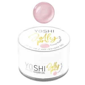 YOSHI Żel Budujący Jelly PRO Gel UV LED Cover Powder Pink 50 ml