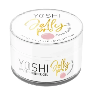 YOSHI Żel Budujący Jelly PRO Gel UV LED Cover Powder Pink 50 ml