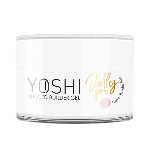 YOSHI Żel Budujący Jelly PRO Gel UV LED  Cover Powder Pink <b>50 ml</b>