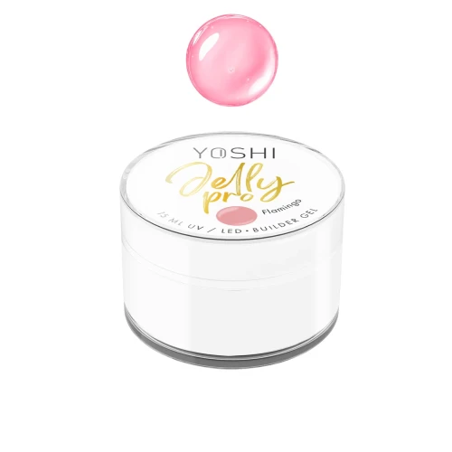 YOSHI Żel Budujący Jelly PRO Gel UV LED Flamingo <b>15ml</b>