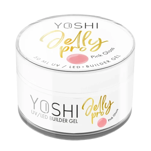 YOSHI Żel Budujący Jelly PRO Gel UV LED Pink Gloss <b>50ml</b>