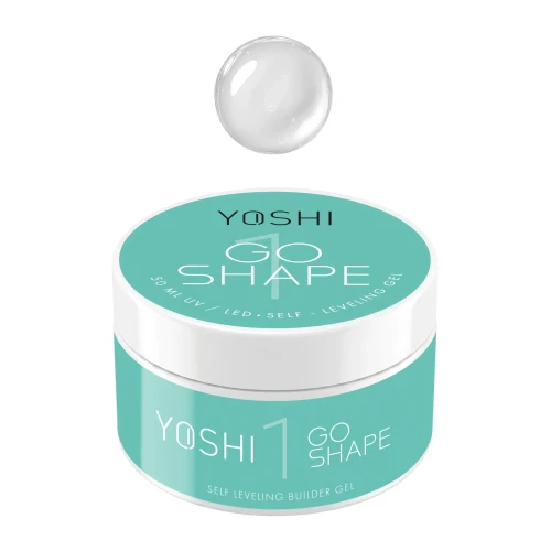YOSHI Żel Samopoziomujący GO SHAPE UV LED GEL No1<b> 50ml</b>