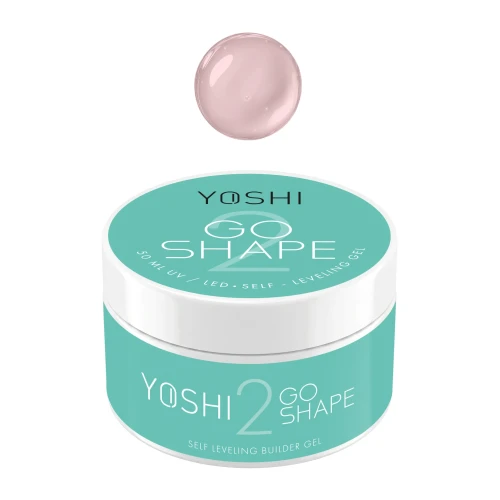 YOSHI Żel Samopoziomujący GO SHAPE UV LED GEL No2<b> 50ml</b>