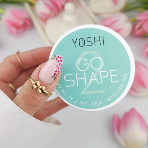 YOSHI Żel Samopoziomujący GO SHAPE UV LED GEL No2<b> 50ml</b>