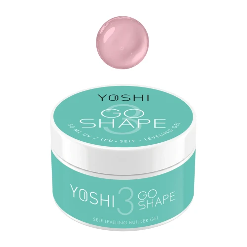 YOSHI Żel Samopoziomujący GO SHAPE UV LED GEL No3<b> 50ml</b>