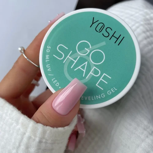 YOSHI Żel Samopoziomujący GO SHAPE UV LED GEL No6<b> 50ml</b>