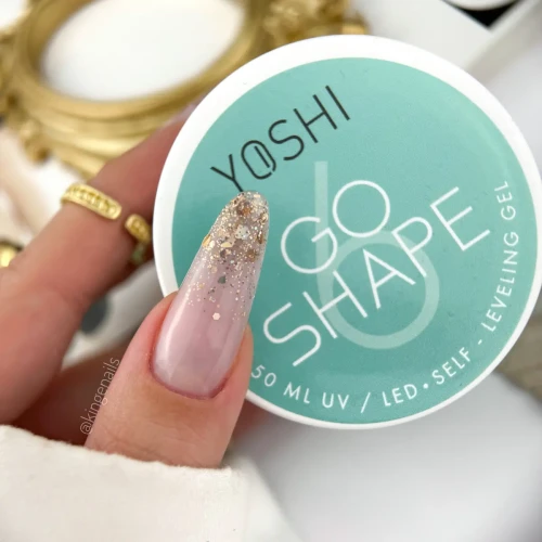 YOSHI Żel Samopoziomujący GO SHAPE UV LED GEL No6<b> 50ml</b>