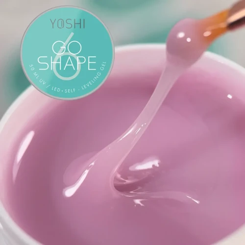 YOSHI Żel Samopoziomujący GO SHAPE UV LED GEL No6<b> 50ml</b>