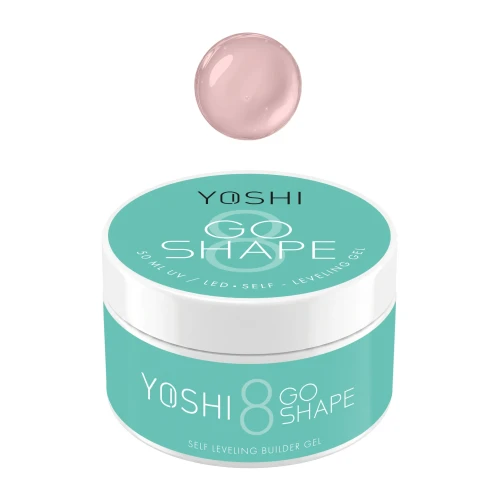 YOSHI Żel Samopoziomujący GO SHAPE UV LED GEL No8<b> 50ml</b>