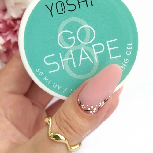 YOSHI Żel Samopoziomujący GO SHAPE UV LED GEL No8<b> 50ml</b>