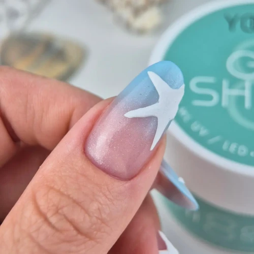 YOSHI Żel Samopoziomujący GO SHAPE UV LED GEL No8<b> 50ml</b>