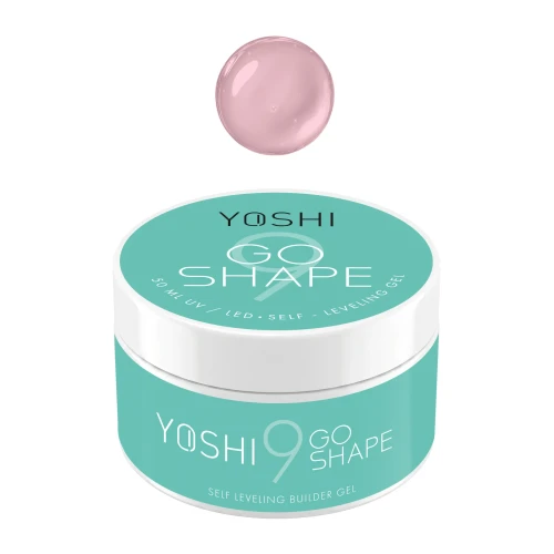 YOSHI Żel Samopoziomujący GO SHAPE UV LED GEL No9<b> 50ml</b>