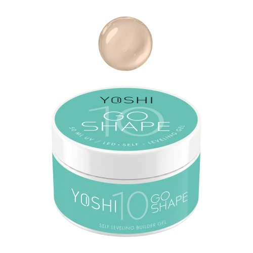 YOSHI Żel Samopoziomujący GO SHAPE UV LED GEL No10<b> 50ml</b>