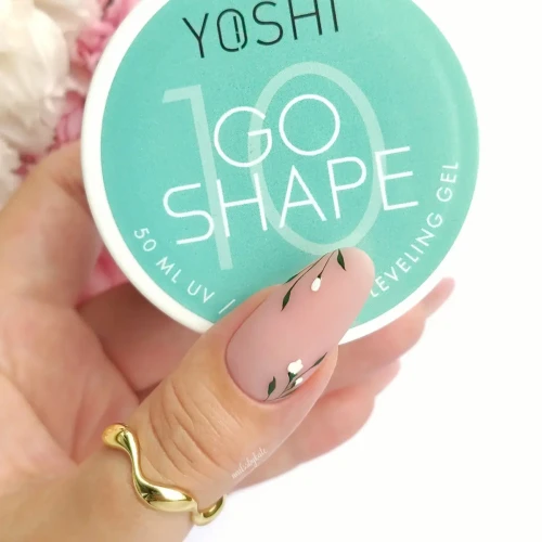 YOSHI Żel Samopoziomujący GO SHAPE UV LED GEL No10<b> 50ml</b>