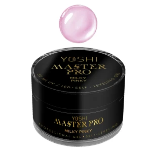 YOSHI Żel Samopoziomujący Master PRO Gel UV LED Milky Pinky 50 ml